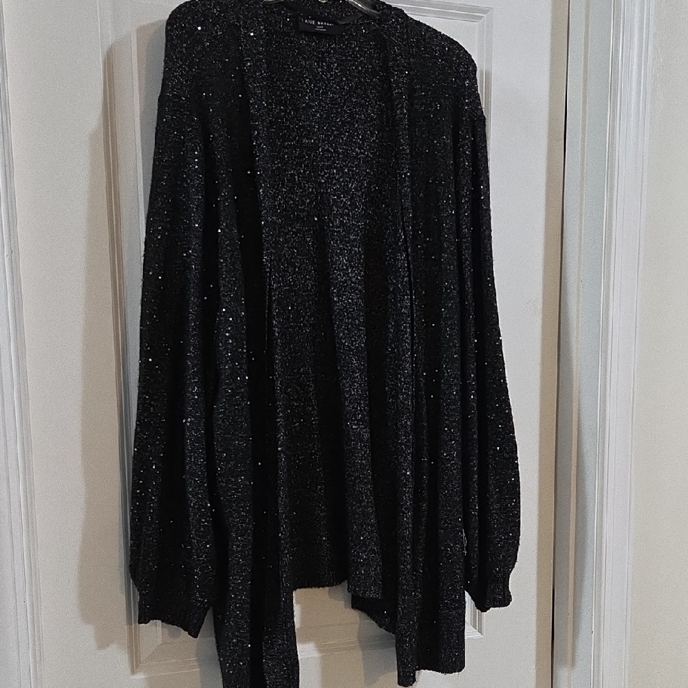 Lane Bryant Black Sparkle Women's Sweater